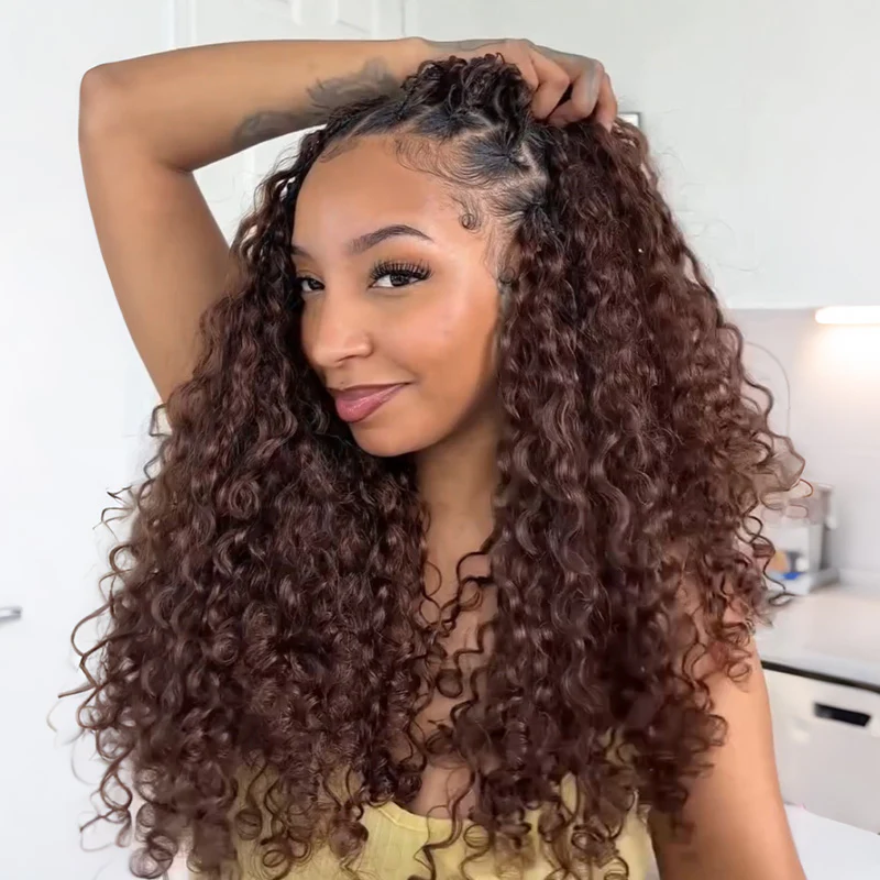 Pop Color Set  Pro-Mix 3-Bundle Deal 20-inch Burmese Curly Feather Crochet Human Hair | Create Your Own Color Combo for Boho Braids