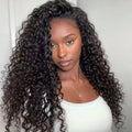 HAIR 250% Water Wave Wear & Go Half Wig, Glueless Human Hair
