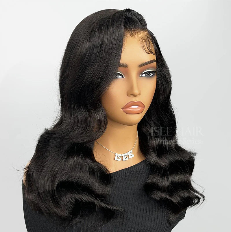 9*6 M Cap  180% Density C Part Glueless LayerCut Wig With Baby Hair 9x6 M-Cap Body Wave Wig