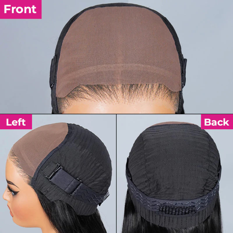 Wear Go V5  Wear Go V5 | Tiny Knots Pre Bleached Upgraded Straight Glueless HD Lace Wig
