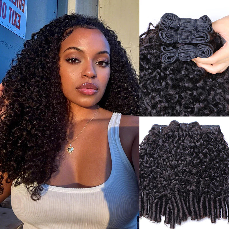 Burmese Curly Bundle  Burmese Curly Human Hair Bundles Deal