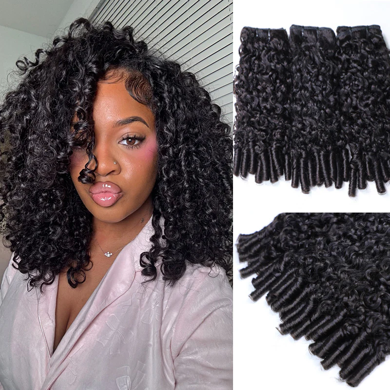 Burmese Curly Bundle  Burmese Curly Human Hair Bundles Deal