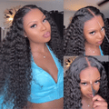 Wear Go V5 | Water Wave Pre Bleached Knots Glueless Wigs Pre Cut HD Lace Closure Wigs Beginner Friendly