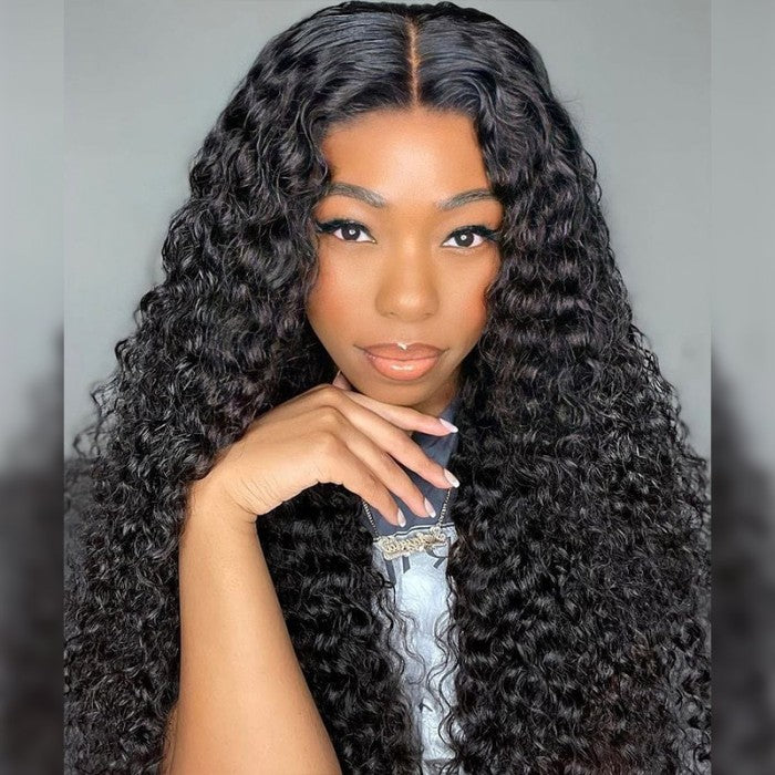 Wear Go V5 | Water Wave Pre Bleached Knots Glueless Wigs Pre Cut HD Lace Closure Wigs Beginner Friendly