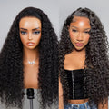Full 13x6  13x6 Wear Go Deep Wave Glueless Wig HD Lace Front Wig Real Ear To Ear With Invisi Draw-string Wig