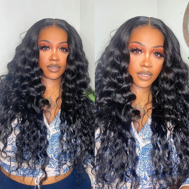 Crochet Hair  Loose Deep Crochet Human Hair for Boho Braid Styles Miracle Knots Compatible Time-Saving & Lightweight
