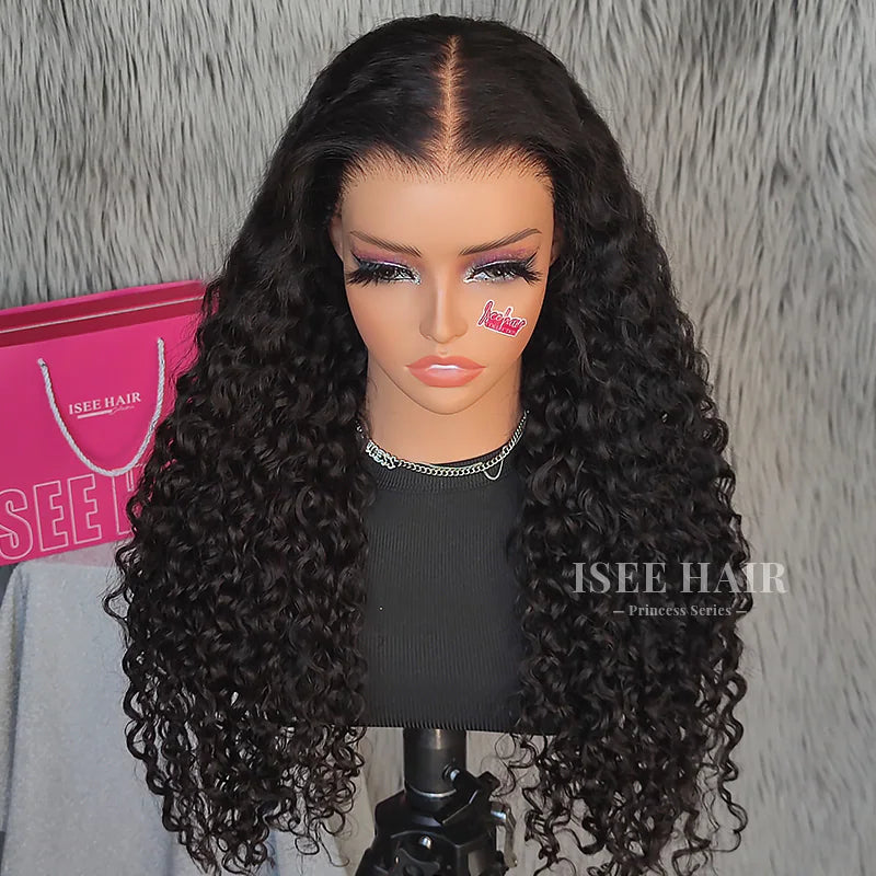 9*6 M Cap  M-Cap Wear Go Water Wave 9x6 Pre-Bleached Tiny Knots Pre-Plucked HD Lace Glueless Wig