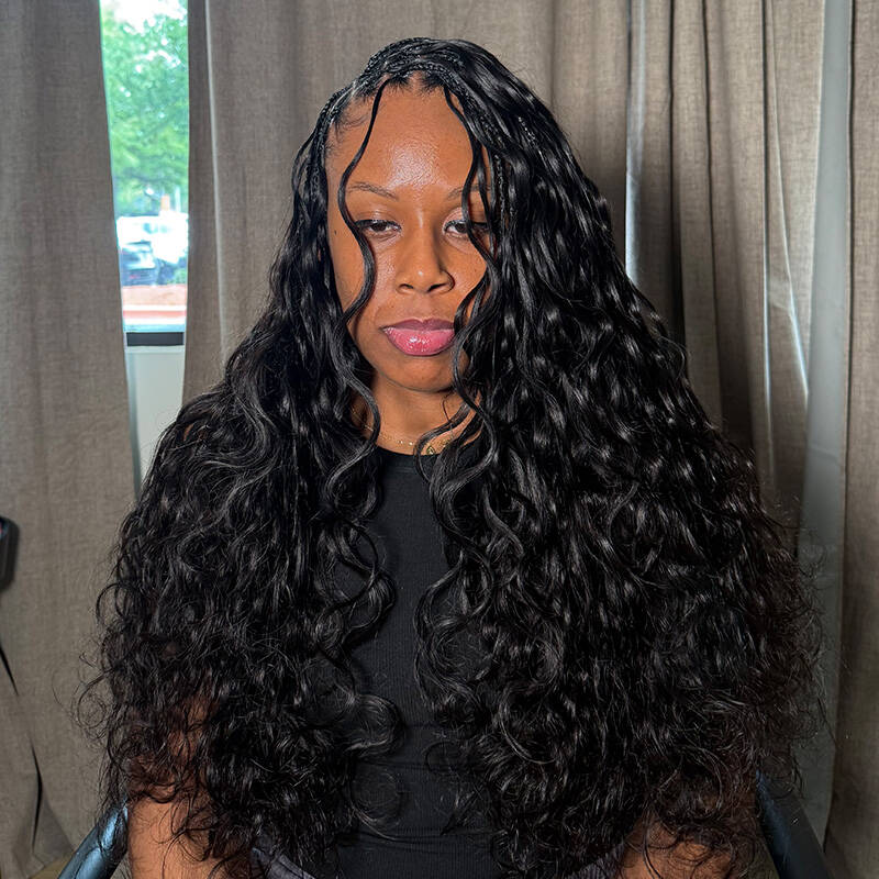 Crochet Hair  Body Wave Mermaid Braids Crochet Human Hair for Boho Braids Miracle Knots Ready Pre-Separated Time-Saving Design