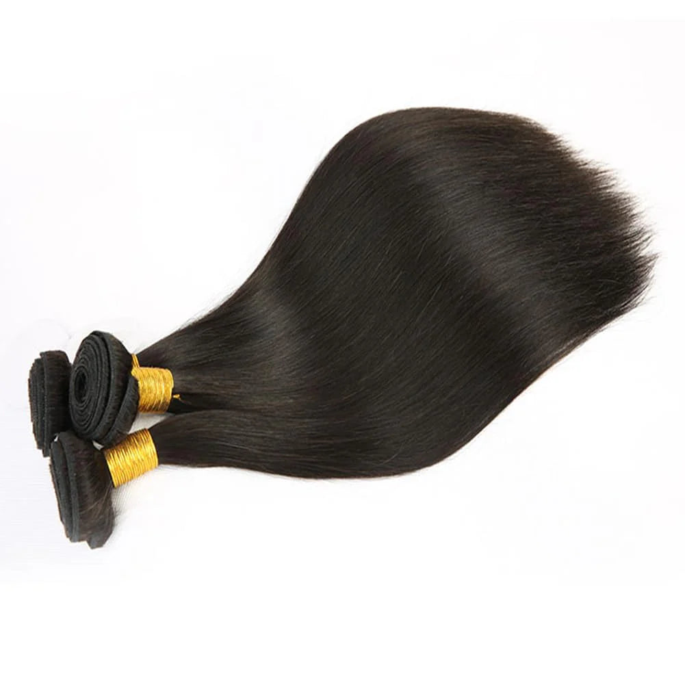 HAIR Straight Hair Bundles 10A Grade 100% Human Virgin Hair unprocessed