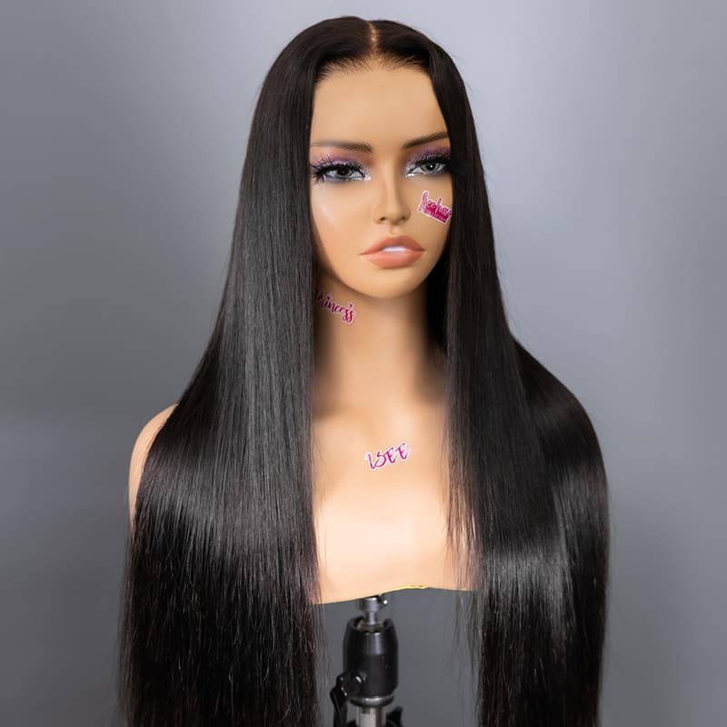 Wear Go V5  Wear Go V5 | Tiny Knots Pre Bleached Upgraded Straight Glueless HD Lace Wig
