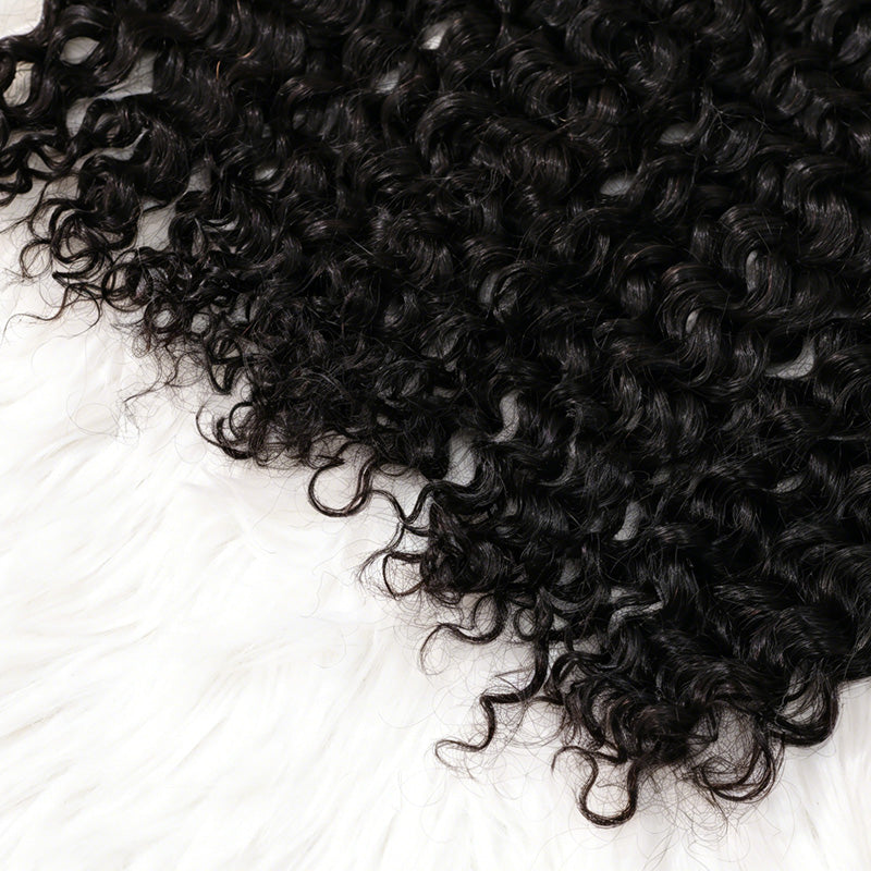 Crochet Hair  Water Wave Crochet Human Hair for Boho Braids with Miracle Knots ¨C Soft Waves Time-Saving Install