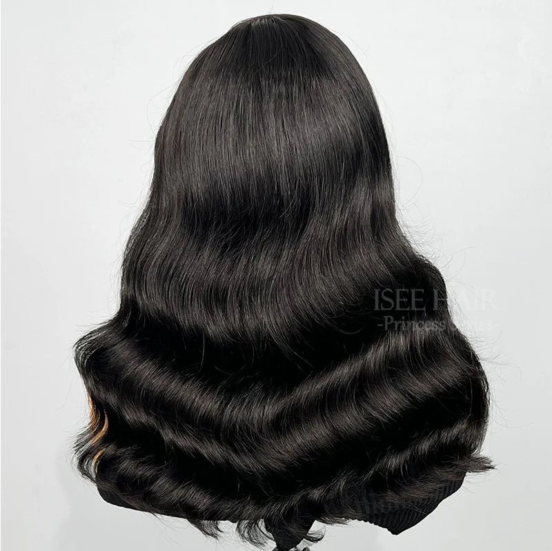 9*6 M Cap  180% Density C Part Glueless LayerCut Wig With Baby Hair 9x6 M-Cap Body Wave Wig