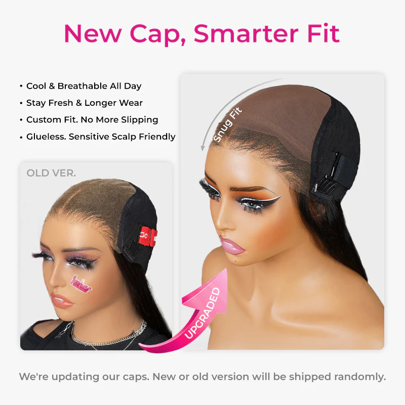 9*6 M Cap  M-Cap Wear Go 9x6 Silky Straight HD/Skin Lace Glueless Wig Pre Bleached Tiny Knots Wig