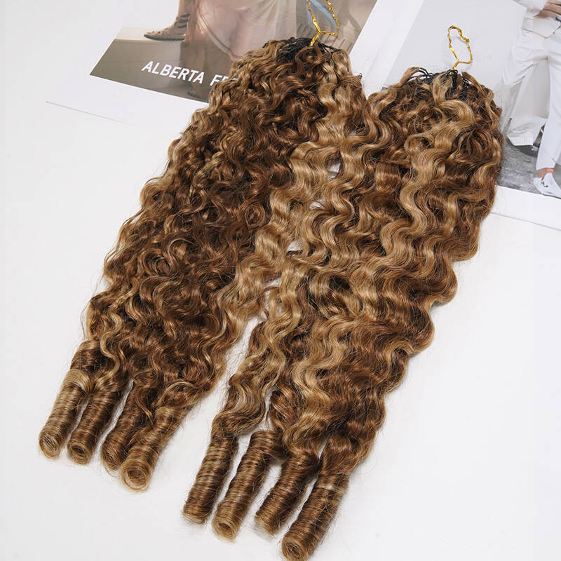 Pop Color Set  Pro-Mix 3-Bundle Deal 20-inch Burmese Curly Feather Crochet Human Hair | Create Your Own Color Combo for Boho Braids