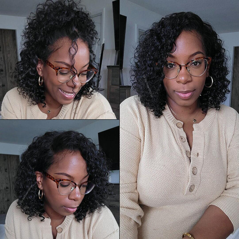 9*6 M Cap  M-Cap Wear Go Water Wave 9x6 Pre-Bleached Tiny Knots Pre-Plucked HD Lace Glueless Wig
