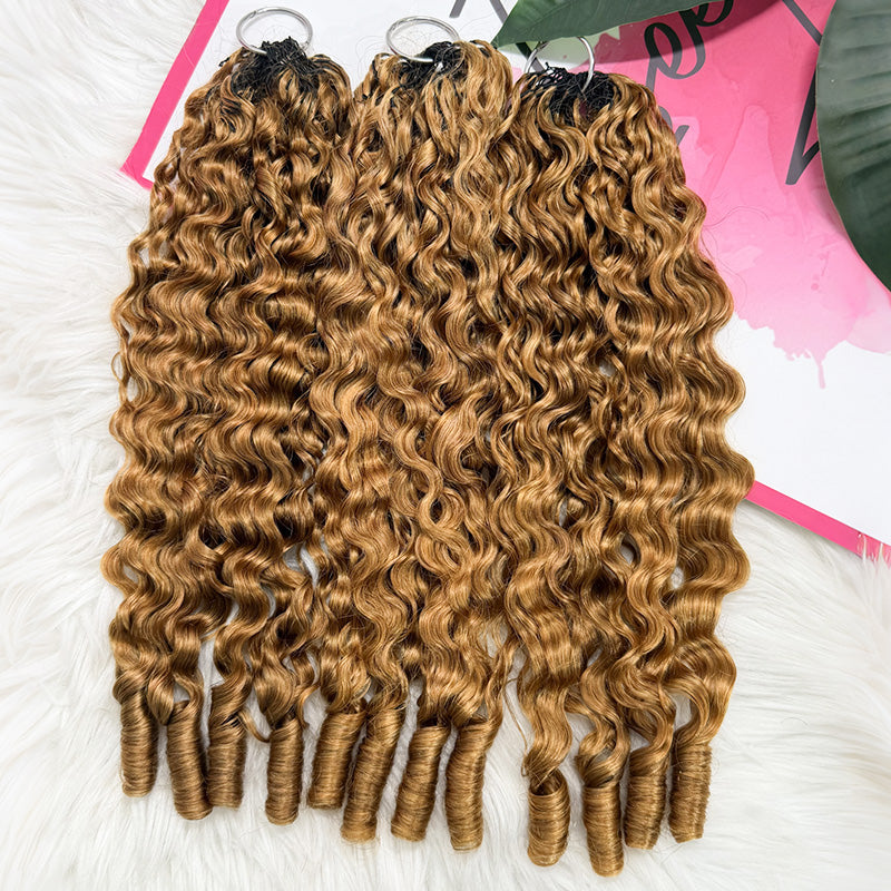 Product Features Soft, Lightweight & Comfortable ¨C Feels natural and won¡¯t weigh down your locs or braids. Full, Bouncy & Fluffy Curls ¨C Natural movement with defined, touchable texture. Easy to Maintain ¨C Minimal tangling, shedding, and no heavy pr