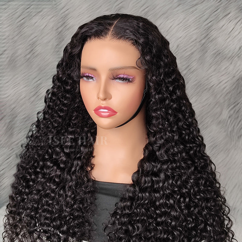 Wear Go V5 | Water Wave Pre Bleached Knots Glueless Wigs Pre Cut HD Lace Closure Wigs Beginner Friendly