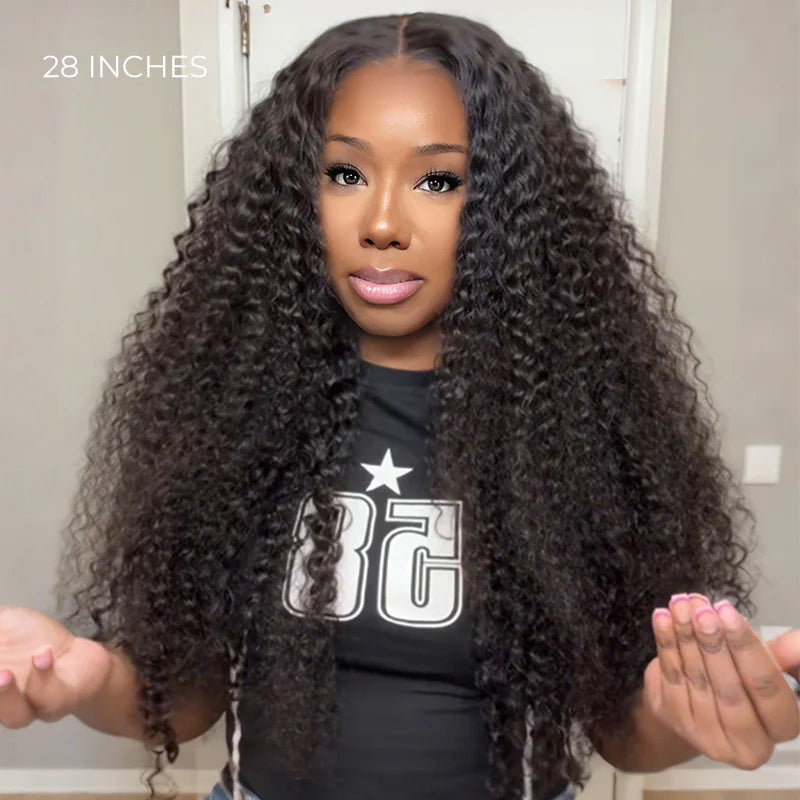 Wear Go V5 | Water Wave Pre Bleached Knots Glueless Wigs Pre Cut HD Lace Closure Wigs Beginner Friendly