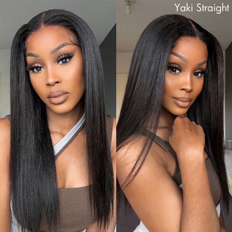 HAIR 10A Grade Kinky Straight/Yaki Straight Bundles 100% Human Virgin Hair unprocessed
