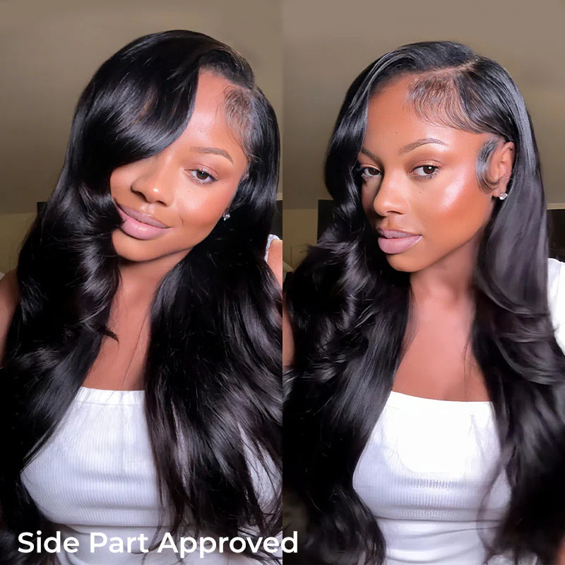 Upgraded Dome Cap  HAIR U Part Sew In Wig Human Hair Body Wave U Part Wigs Natural Color For Women 250% Density Glueless wigs