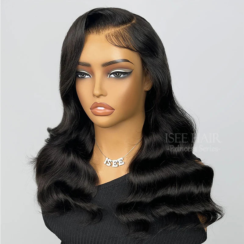 9*6 M Cap  180% Density C Part Glueless LayerCut Wig With Baby Hair 9x6 M-Cap Body Wave Wig