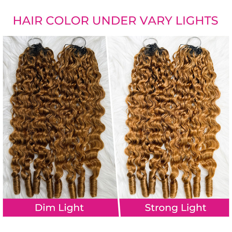 Product Features Soft, Lightweight & Comfortable ¨C Feels natural and won¡¯t weigh down your locs or braids. Full, Bouncy & Fluffy Curls ¨C Natural movement with defined, touchable texture. Easy to Maintain ¨C Minimal tangling, shedding, and no heavy pr