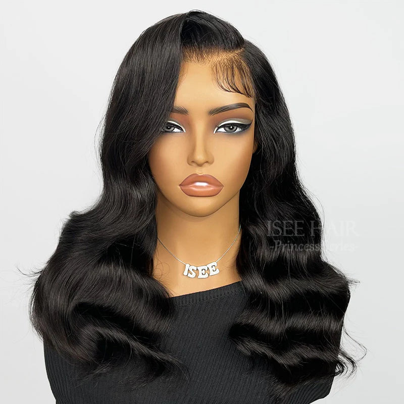 9*6 M Cap  180% Density C Part Glueless LayerCut Wig With Baby Hair 9x6 M-Cap Body Wave Wig