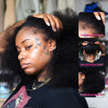 Hot  HAIR Kinky Curly Bundles Deal Soft Bouncy Curly Hair Weaves