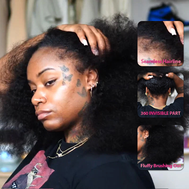 Hot  HAIR Kinky Curly Bundles Deal Soft Bouncy Curly Hair Weaves