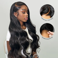 Full 13x6  Wear Go 13x6 Body Wave Glueless Wig HD Lace Front Wig With Invisi Draw-strings