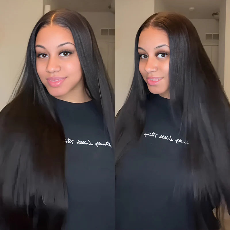 Wear Go V5  Wear Go V5 | Tiny Knots Pre Bleached Upgraded Straight Glueless HD Lace Wig