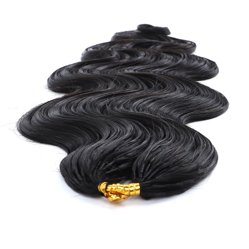 Crochet Hair  Body Wave Mermaid Braids Crochet Human Hair for Boho Braids Miracle Knots Ready Pre-Separated Time-Saving Design
